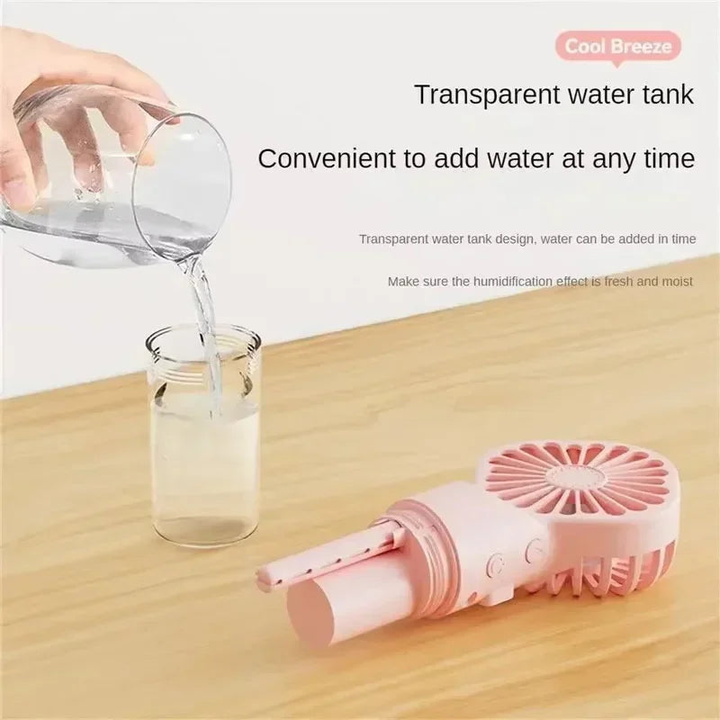 AquaBreeze Go - Mini Cooling Fan